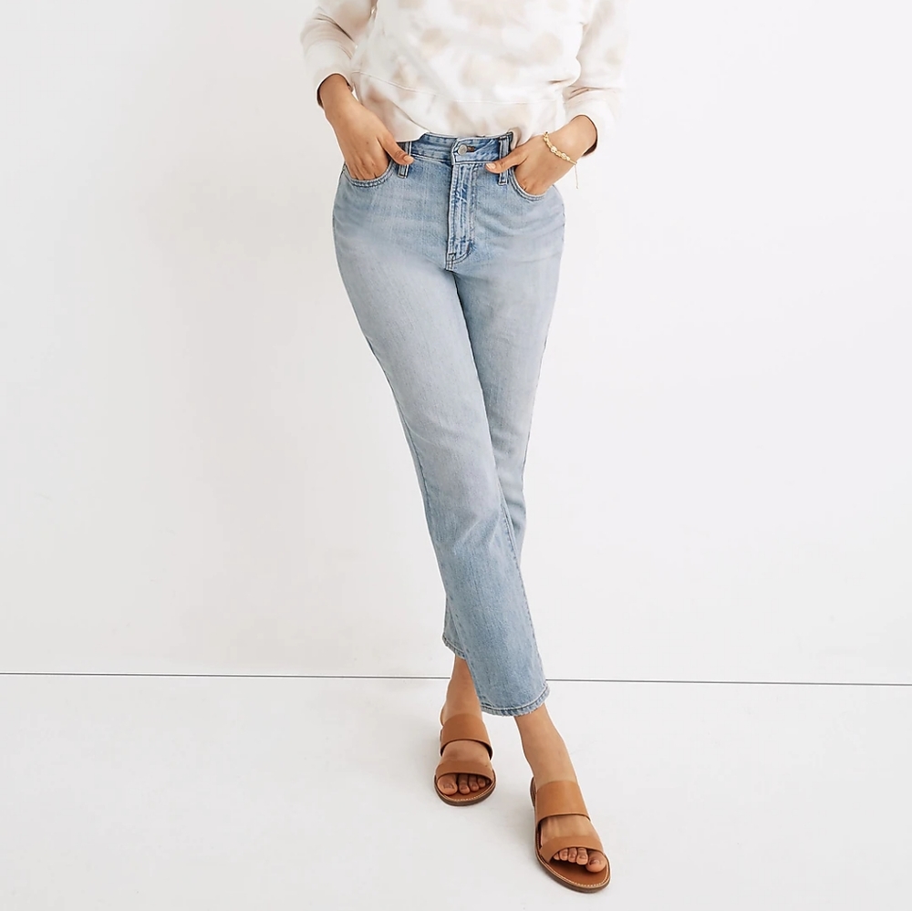 Madewell Curvy Perfect Vintage Jean in Fitzgerald Wash